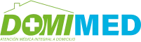 Logo de Domimed, marca autorizada por Agenda Llena